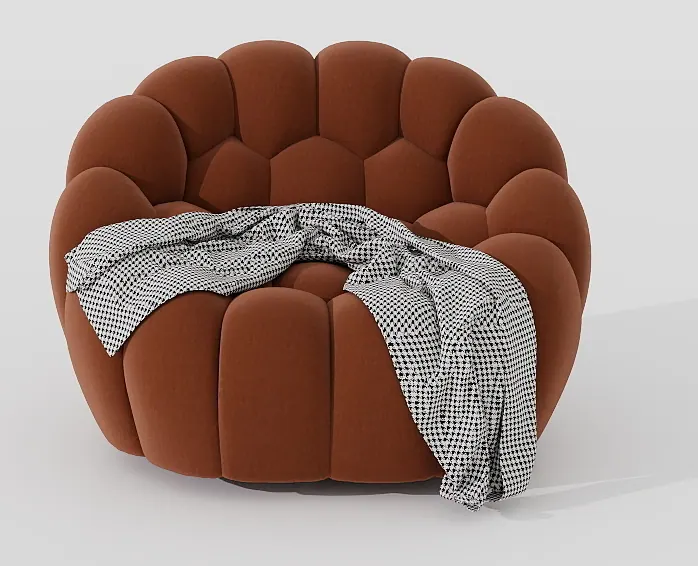 Bubble armchair — rust — Sofas and lounge seating