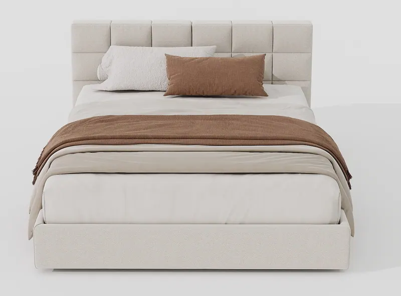 Grid-panel bed — Beds
