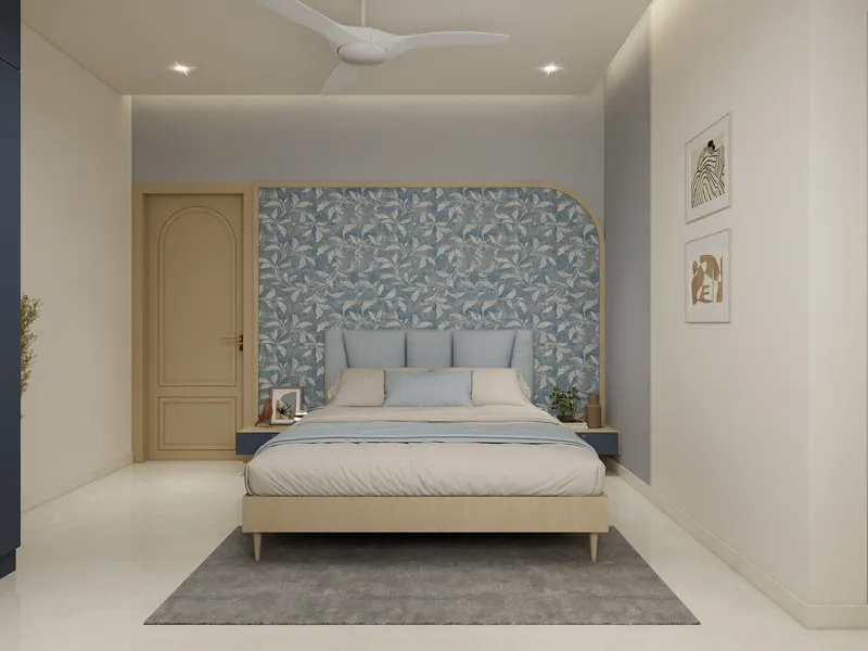 Apartment — bedroom — Interior visualization